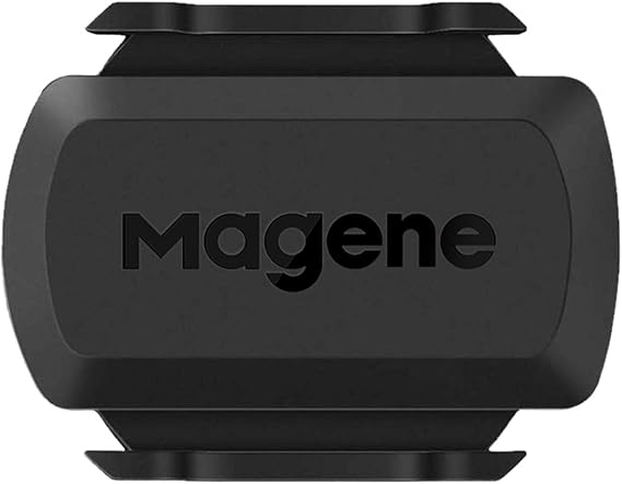 Magene Outdoor/Indoor Speed/Cadence Sensor for Cycling, Wireless Bluetooth/Ant+ Bike Computer RPM Sensor for Road Bike or Spinning Bike and Trainers Compatible with Onelap, Wahoo Fitness, Zwift