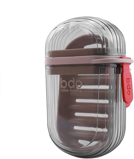 Travel Soap Case Soap Box Waterproof and Leakproof, Strong Sealing Soap case with Lid for Travel, Bathroom, Camp, Outdoor