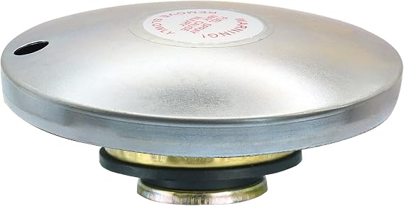 Transfer Tank Fuel Cap Diesel Tank Cap w/ 2 Inch Base for Venting Pressure | Vented Gas Diesel Fill Lid for Ford GMC Truck w/Transfer Auxiliary Fuel/Storage Truck Tool Box-Only Include Fill Lid