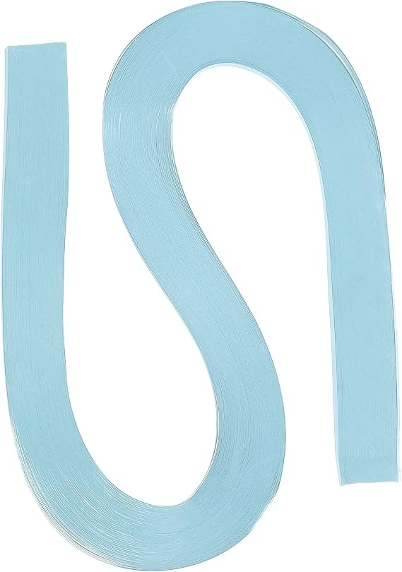PATIKIL Quilling Strips Paper 120pcs 3/16"(5mm) 54cm Origami Paper Quilling Strip for Art DIY Hand Craft Christmas Blue Green