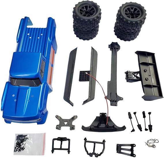 1/12 RC Body Shell With Wheels RC Car Enthusiasts Looking To Replace Parts And Vehicles Through DIY Cool Looking And Well Made Car Shell Truck Body Parts Spare