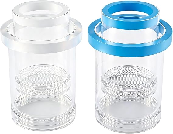 Fish Breeding Box, Breeding Box for Fish Tank, Baby Fish Separator for Tank, Guppy Breeding Box, Fish Fry Box, Breeding Tanks for Fish, Aquarium Safe Isolation Container with Secure Fastening, Transpa