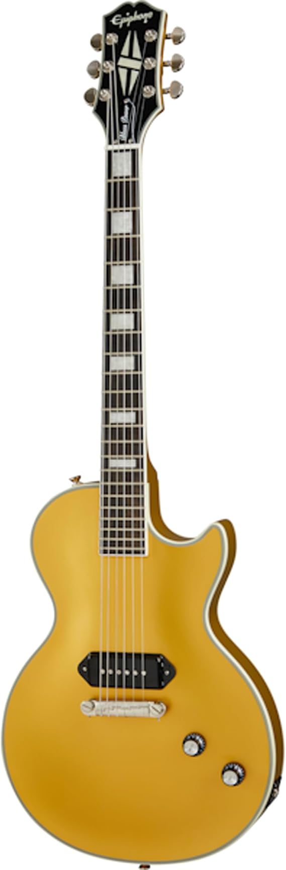 Epiphone Jared James Nichols "Gold Glory" Les Paul Custom Double Gold - Single Cut Electric Guitar