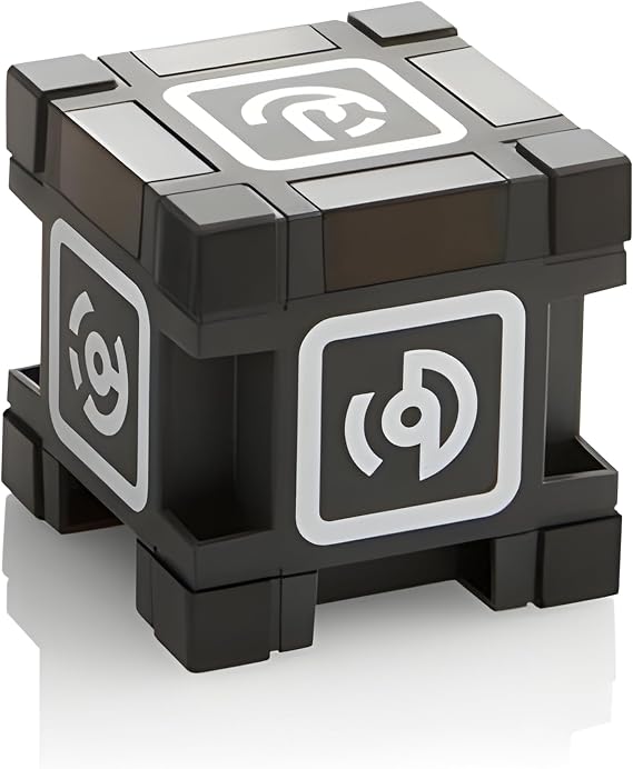 Digital Dream Labs Vector Robot Interactive Cube, Wireless Motion Sensor Cube with RGB LEDs, BLE, Rechargeable Battery (Black)