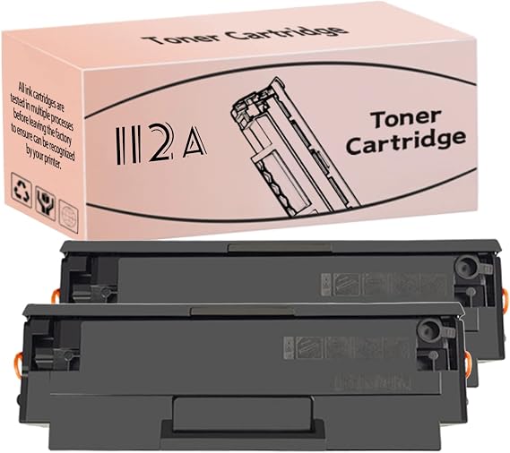 Compatible for HP 110A Toner Cartridge Replacement for 110A W1110A 112A W1112A Toner Cartridge for HP Laser MFP 136w 136a 136nw Printers