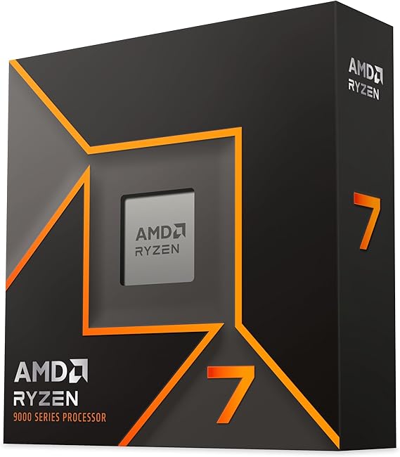 AMD RyzenTM 7 9700X 8-Core, 16-Thread Unlocked Desktop Processor