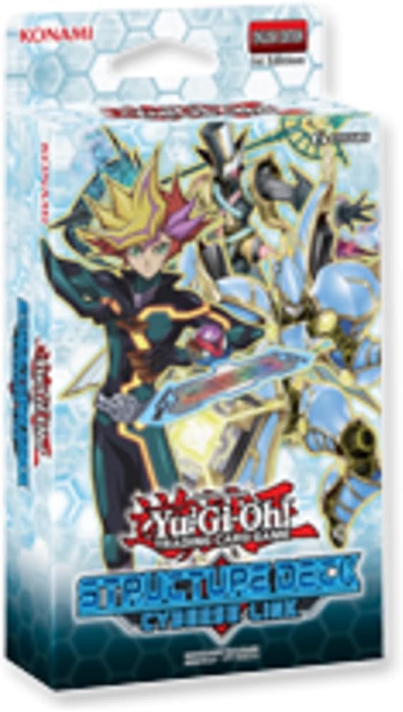 Konami KON547359 Cyberse Link Structure Deck Card, Multicoloured