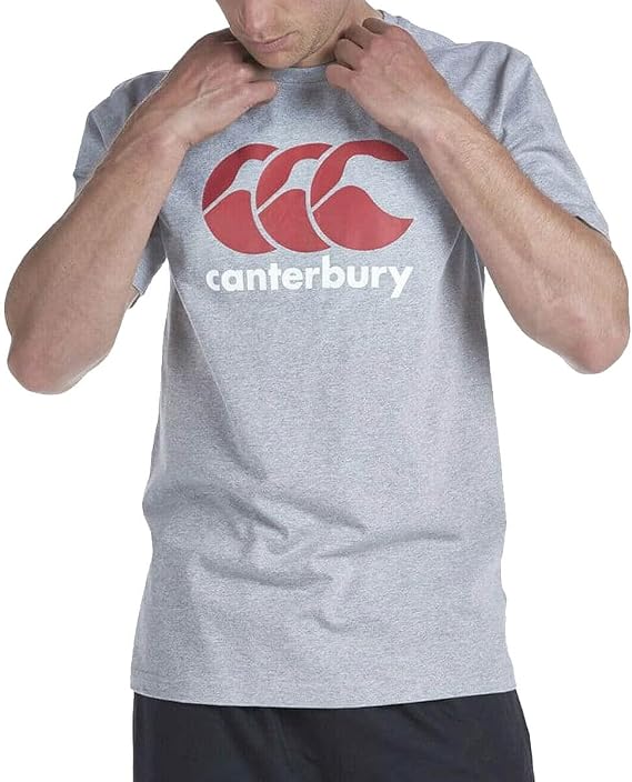 Canterbury CCC Logo Tee Classic Marl Adults