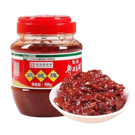Doubanjiang 500g Sticky Chilli Bean Sauce - Authentic Sichuan Red Chilli Bean Paste for Cooking and Seasoning