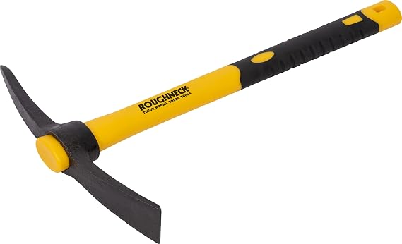 Roughneck ROU64011 Micro Pick Mattock with Fibreglass Handle, Multi, 1 - Pack