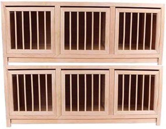 Solid Wood Pigeon Cage & Nest Box Combination - Large Outdoor Bird Nest (Brown, 90x30x35cm)