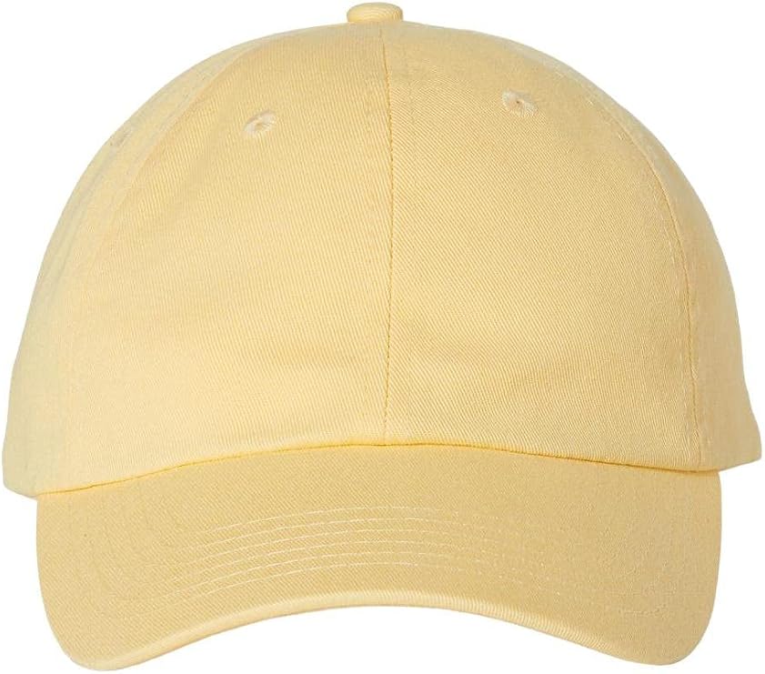 Adult Bio-Washed Classic Dad Hat - VC300A - Adjustable - Butter