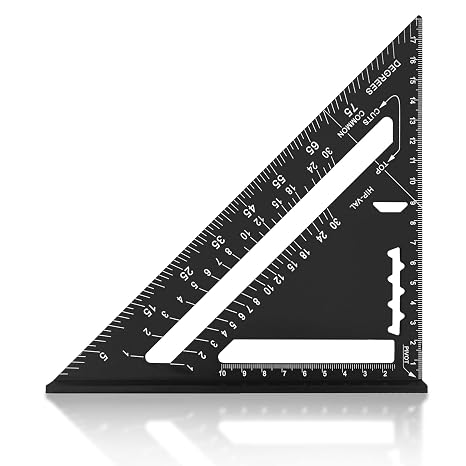 7 inch Carpenters Speed Square Metric