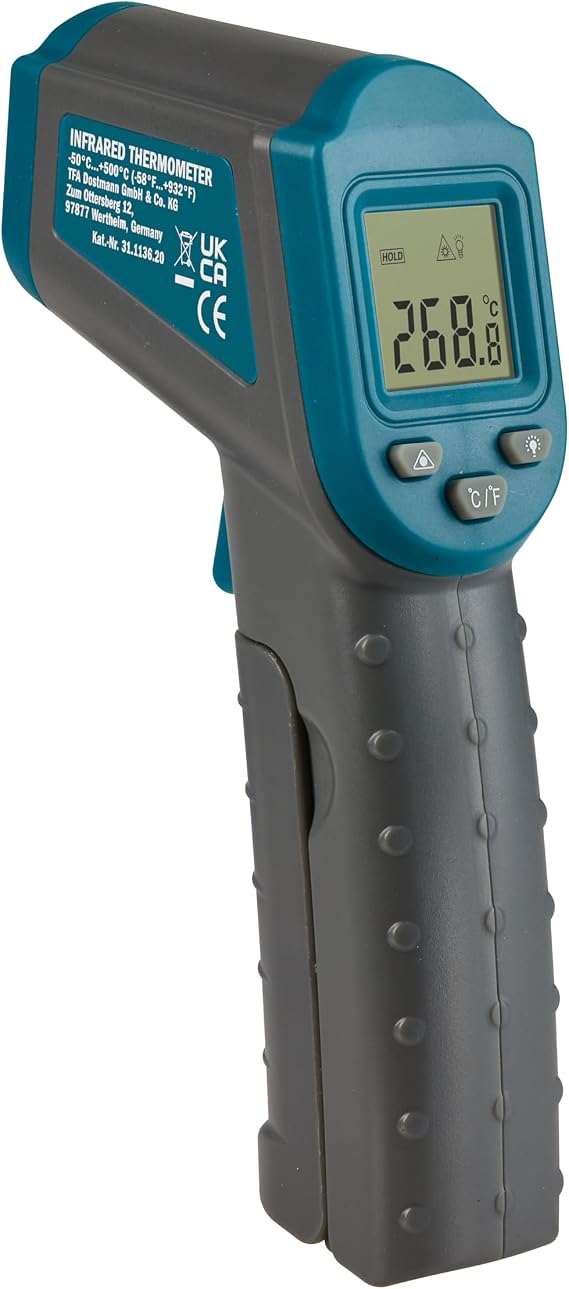 TFA Ray Kızıl Ötesi Infrared Termometre -50 - +500 31.1136.20