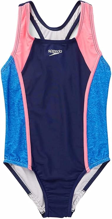 Speedo girls Swimsuit Two Piece Tankini Thin Strap