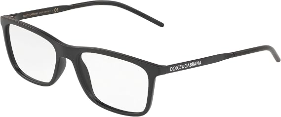 Dolce & Gabbana DG5044 2525 55 New Men Eyeglasses, Matte Black
