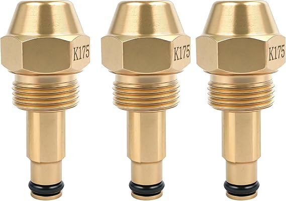 F221889 Replacement Nozzle for Mr. Heater #28743 175,000 BTU Kerosene Forced Air Heaters, High-Efficiency Fuel Spray Nozzle Fits MH175KT, MH175KTR, HS175KT Models (Pack of 3)