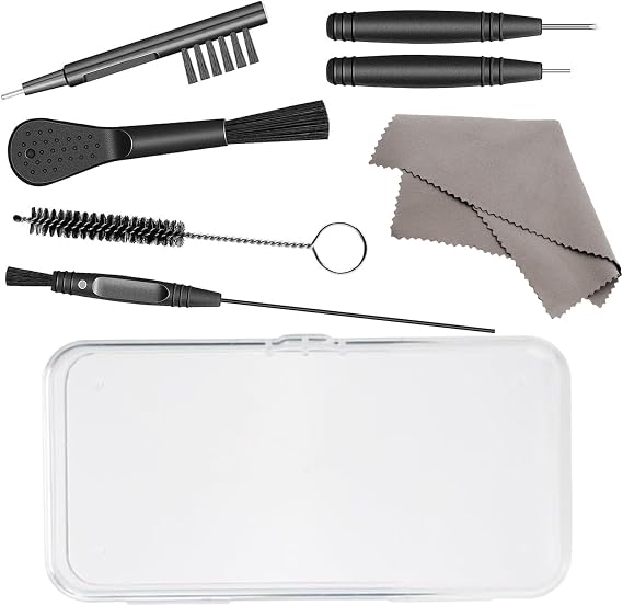 Hearing Aid Cleaning Kit – Complete Set for Cleaning Hearing Aids, Includes Brushes, Wipes, and Accessories