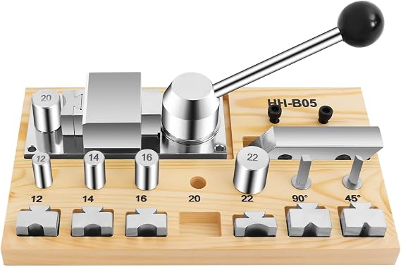 KinHall Jewelry Ring Bending Machine, Multifunctional Ring Earring Bending Tool, Ring Bender, Ring Making Tool, Ring Bending Tool Set, Making Jewelry Making Tools for Jewelry Repairers