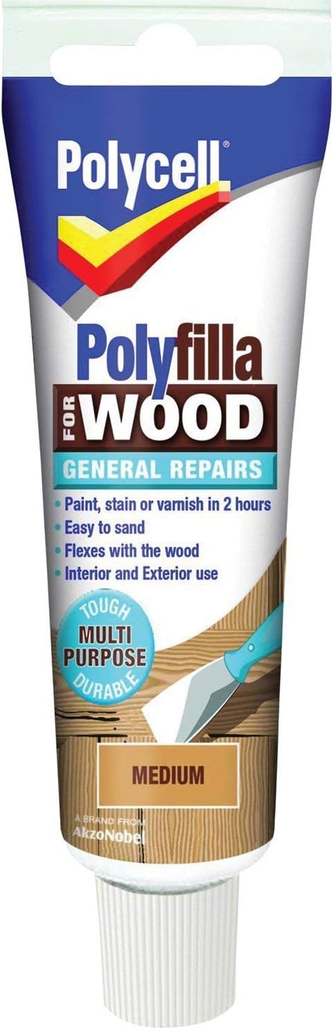 POLYCELL PLCWGRM75 Wood Fillers, 75g - Tube