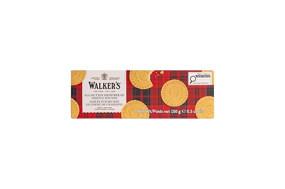 WALKERS: Pure Butter Shortbread Rounds, 5.3 oz