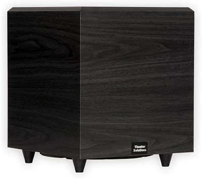 Theater Solutions SUB10D Down Firing Powered Subwoofer Black