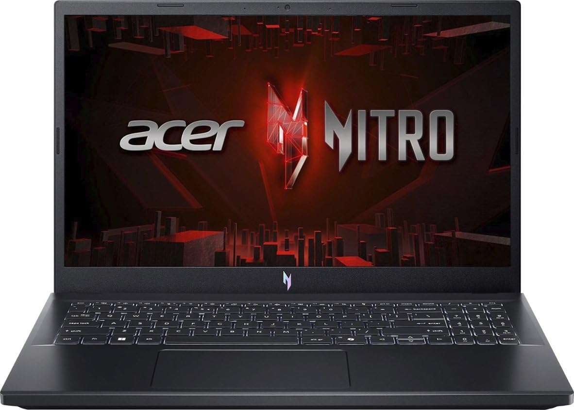 acer Nitro V 15 Gaming Laptop 2024, 15.6 FHD IPS 144Hz, Intel i7-13620H 10-Core, NVIDIA GeForce RTX 4050 6GB, 24GB DDR5 1TB SSD, Backlit Keyboard, Thunderbolt 4, Wi-Fi 6, Win10 Pro, COU 32GB USB