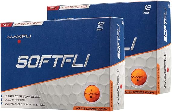 Maxfli SoftFli Matte Golf Balls