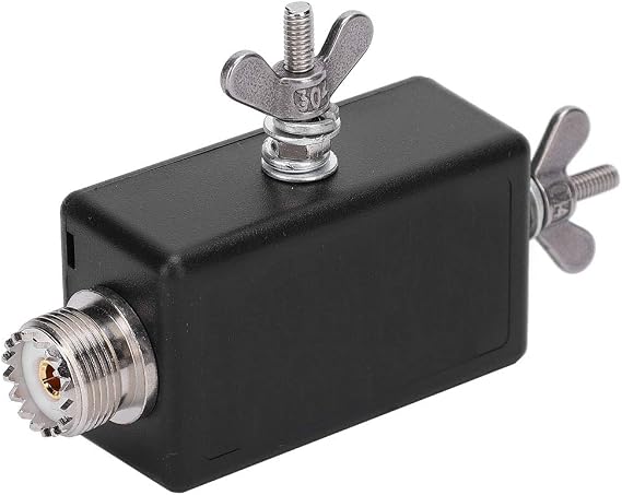 Mini Balun Impedance Transformer Compact HF Matching Unit for QRP Outdoor Station Plastic Shell 1 Pack(1:9)