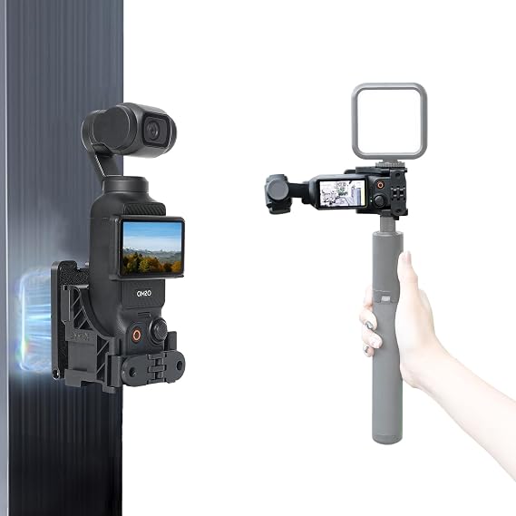 Multifuctional Magnetic Bracket Mount Compatible with DJI Osmo Pocket 4 Stand Magnet Steering Holder Bracket,DJI OSMO Pocket 3 Accessories