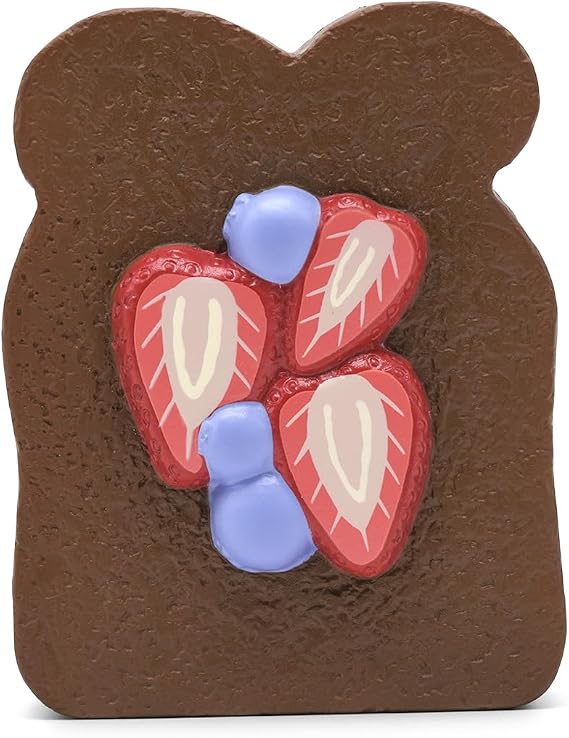 Sliced Toast Squishy Jumbo Bread Scented Stressrelief Fidget Squishies Toy Collection (Chocolate)