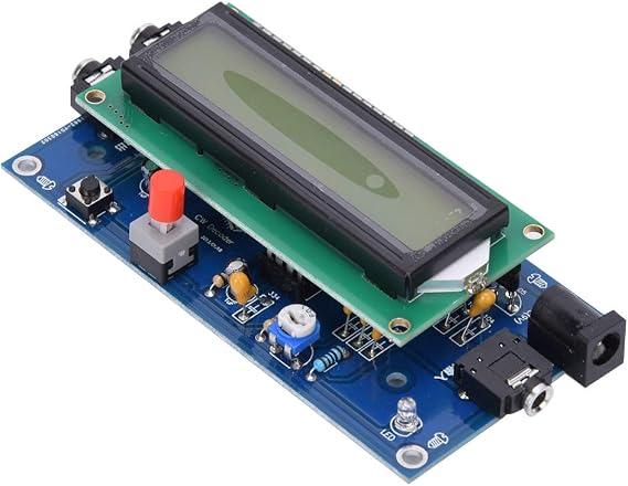Shanrya Morse Code Decoder, CW Decoder Reader Translator with LED Display, Premium Performance Materials, Suitable for DIY Projects