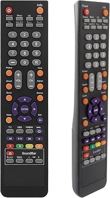 Remote Controller 142022370010C for Sceptre 142022370010C Remote X405BVFMDU X405BV-FMDU X405BVFMQR X405BV-FMQR X409BVFHDR X409BV-FHDR Remote Control Replacement