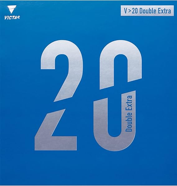 VICTAS V>20 Double Extra Rubber Table Tennis High Energy Tension, Soft Back