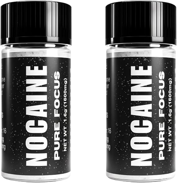 NOCAINE Pure Focus Powder 1.6g Vials (2-Pack)