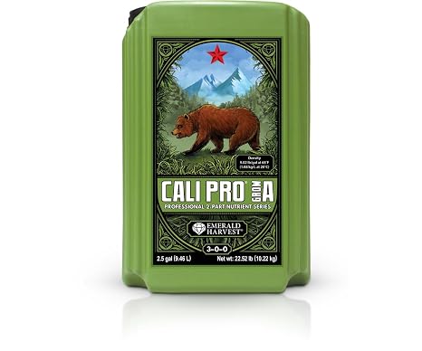 Emerald Harvest Nutrients Cali Pro Grow A & B Set - 2.5 Gallons