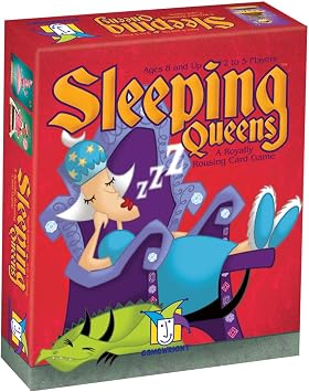 Sleeping Queens Card Game by Gamewright | Kids and Family Card Games for Ages 8 and up | Fast Playing Strategy & Math Board Game | 25 Players
