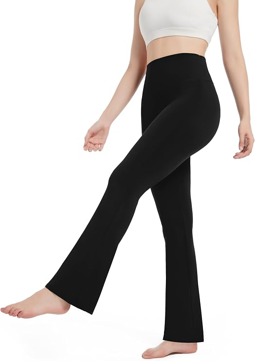 Flare Leggings for Women 2024 High Waisted Workout Leggings Bell Bottom Pants for Woman