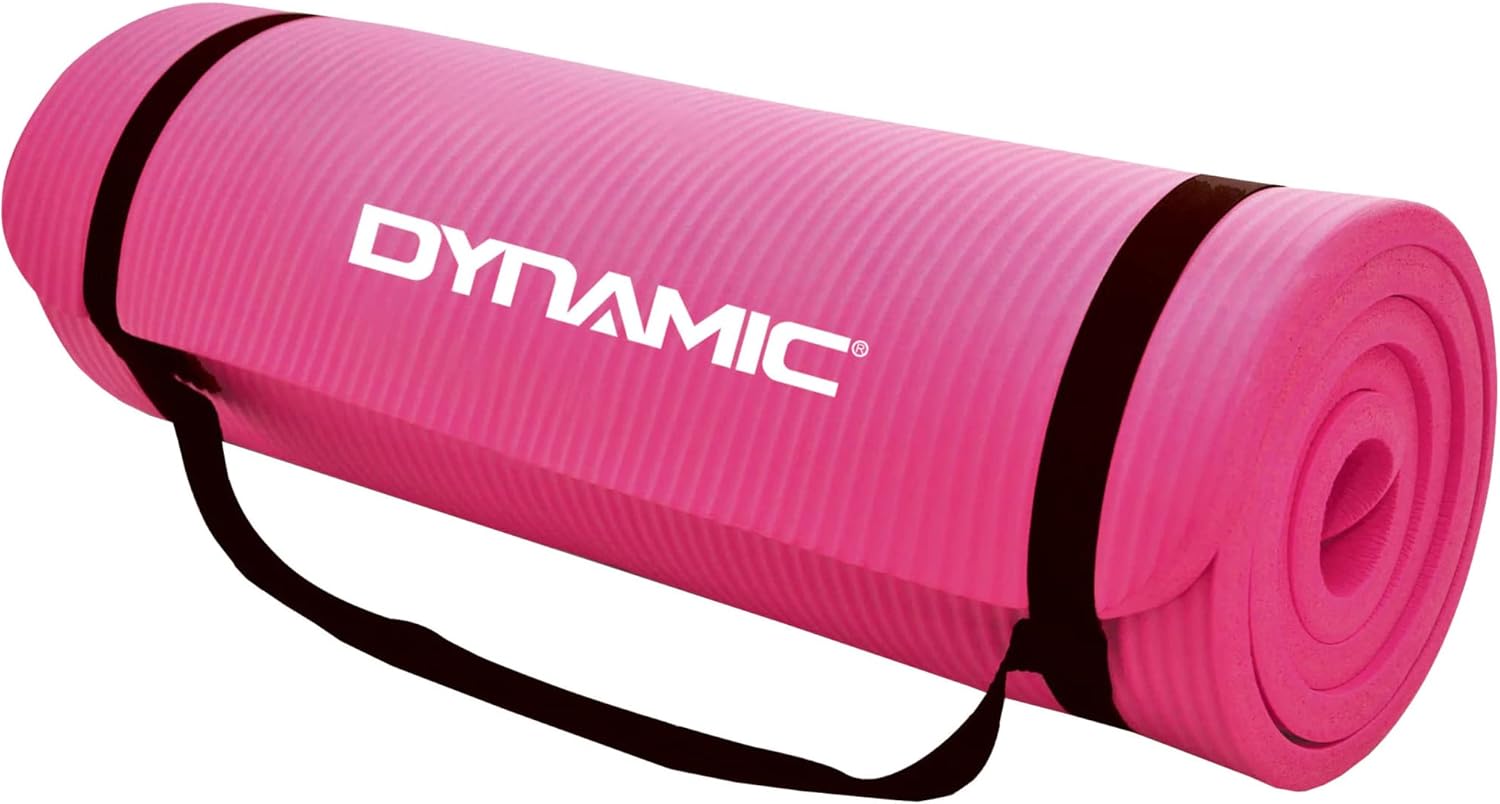 Dynamic Nbr 1 Cm Deluxe Foam Pilates Minderi & Yoga Mat-Fuşya