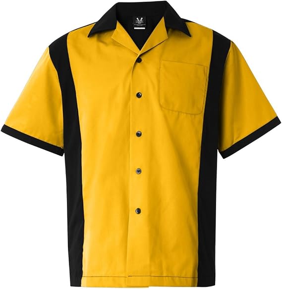 Hilton Cruiser Bowling Shirt L Gold
