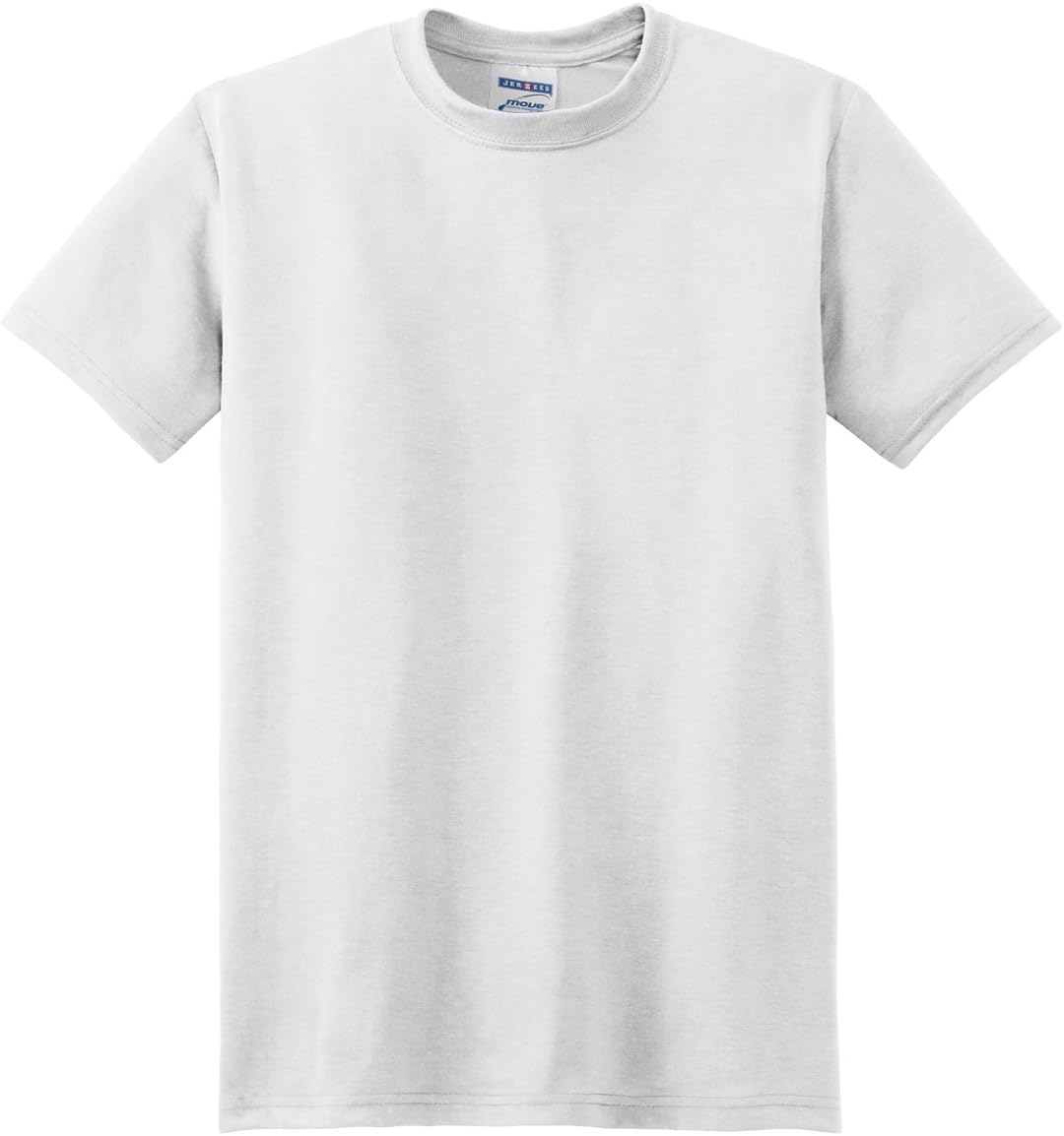 JERZEES Dri-Power Sport 100% Polyester T-Shirt. 21M XL White