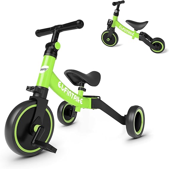 Besrey 5 in 1 Children's Tricycle Walking Aid for Children from 1 to 4 Years