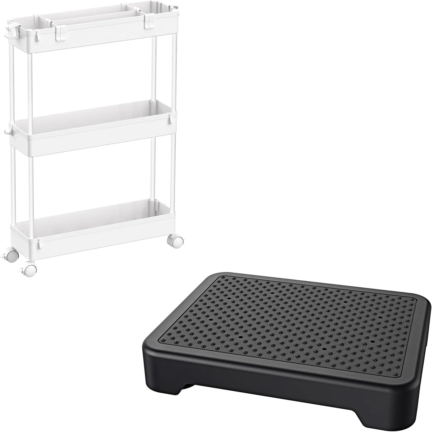 SPACELEAD Storage cart and Step Stool