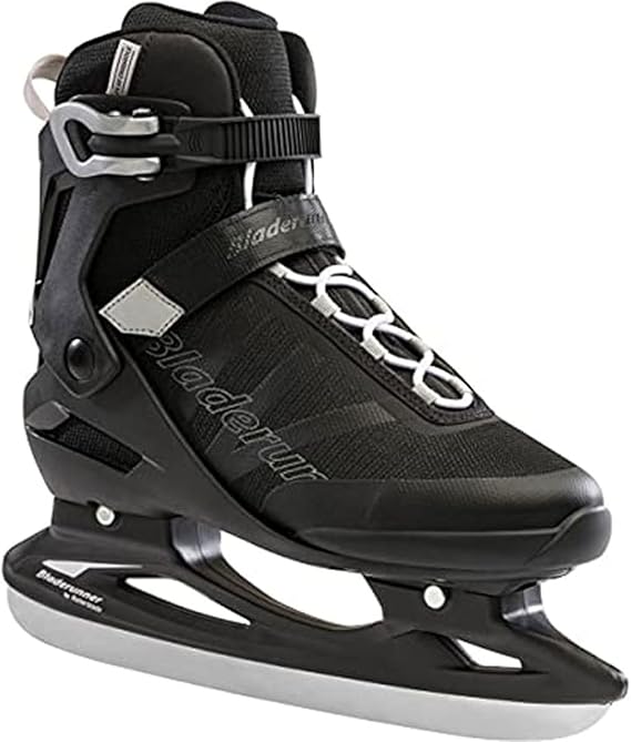 Rollerblade Bladerunner Ice Igniter Mens, Black and Gray, Ice Skates