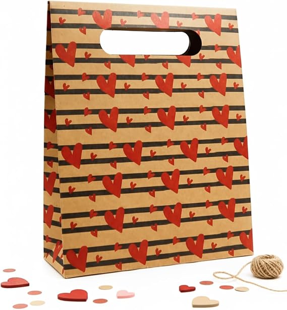 24x30 Heart Blend Envelope Model Cardboard Bag, Gift Box