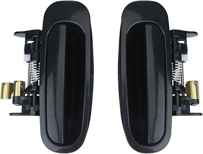 CROSSPASSION Outside Exterior Door Handle,Front Left & Right Driver Side,for 1998 1999 2000 2001 2002 for Toyota Corolla,Replace 775637756769220-02030,69220-02040-C0,69220-02040-C1