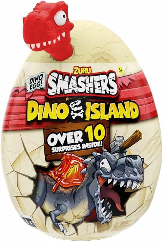Smashers Mini Dino Surprise Cdu6 7486sq1 - T-Rex (Red)