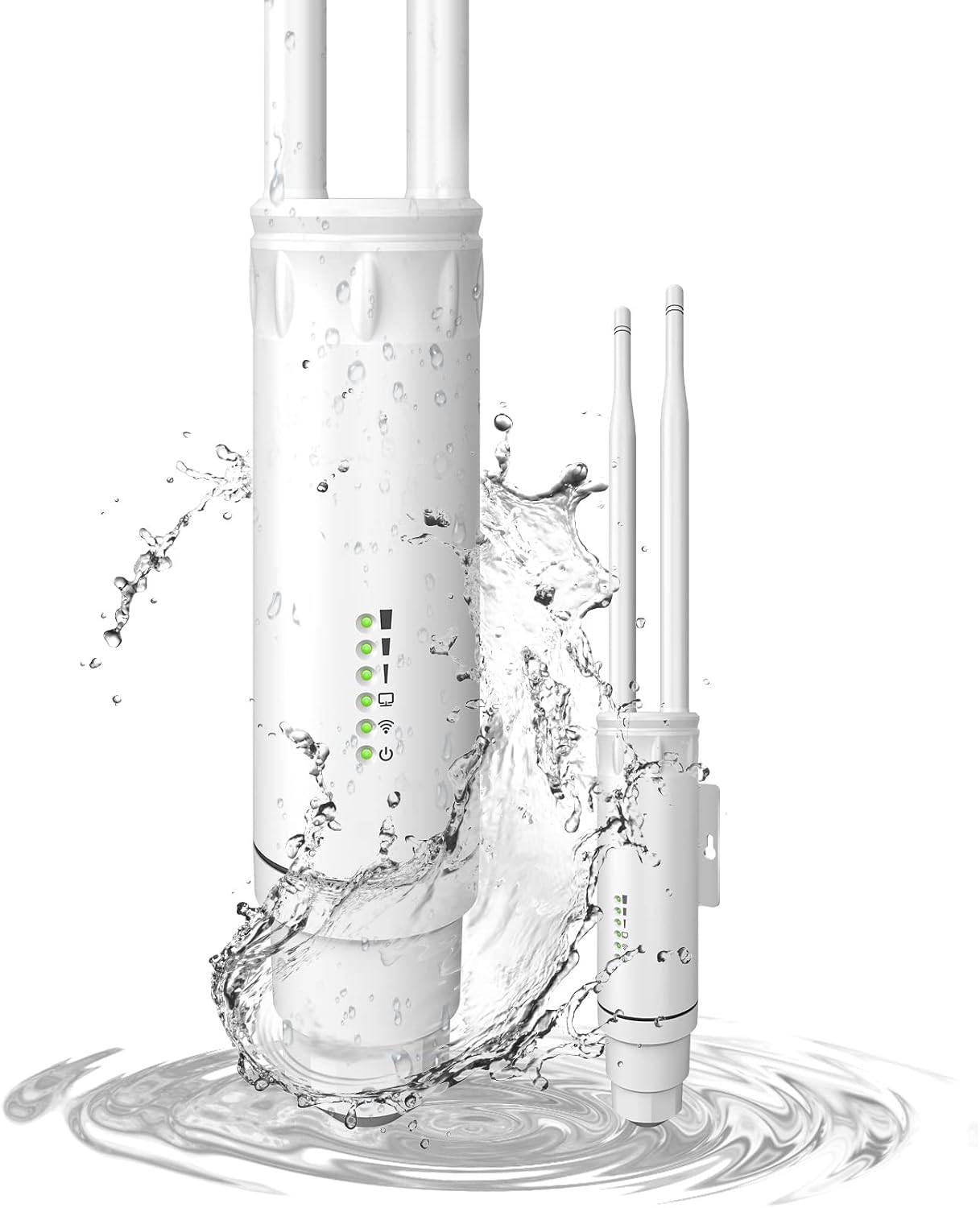 2022 Newest AC1200 Outdoor WiFi Extender Outdoor Wireless Access Point, Dual Band 5G  2.4G, 24V PoE Supply, IP66 Weatherproof, Ideal for Outdoor Wi-Fi, Support 4 Working Modes