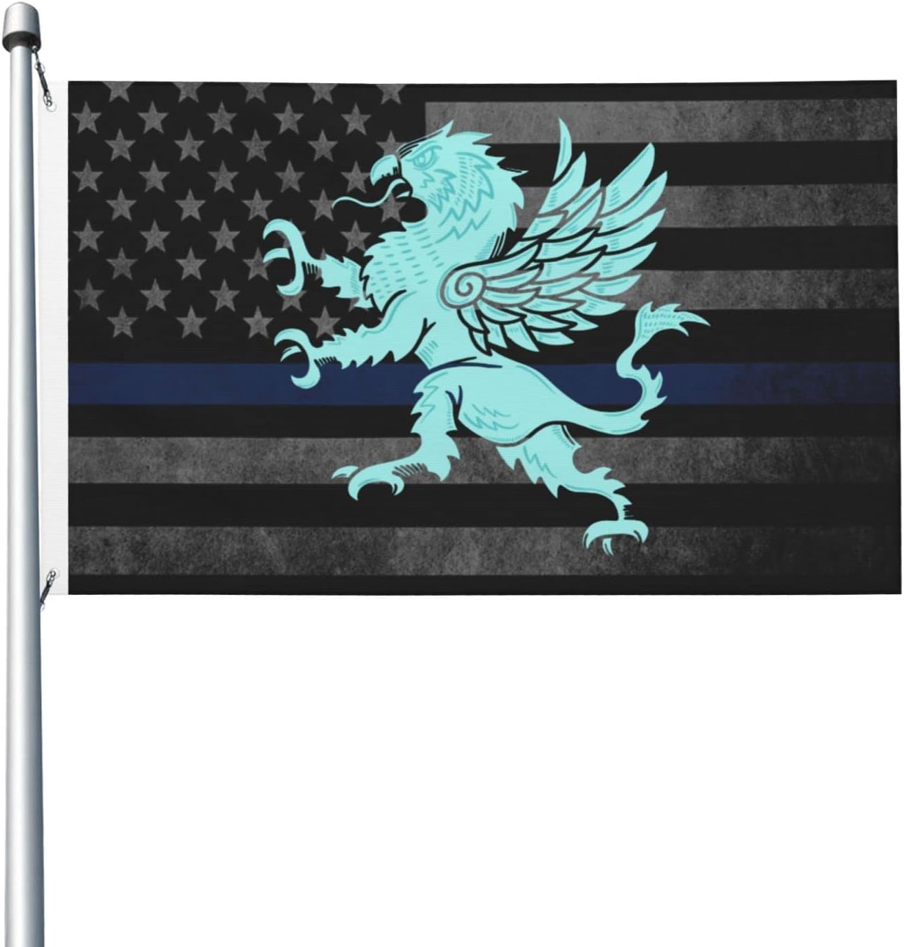 Griffin Coat of Arms Flag 3x5 Feet Double-Sided Outdoor Decoration