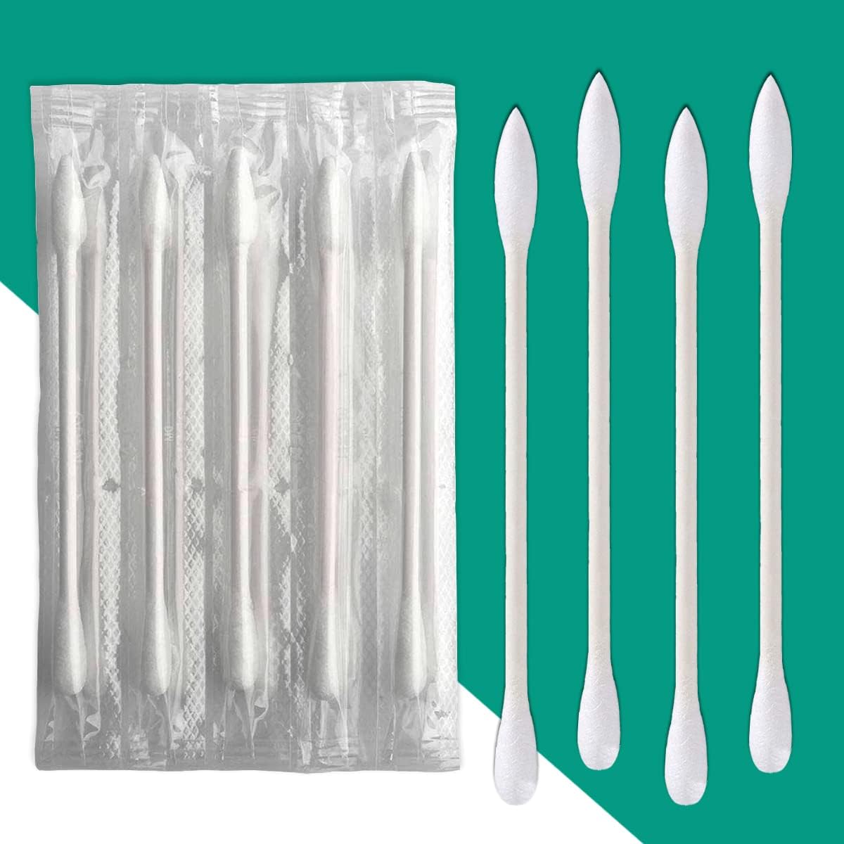 Cotton Buds Individually Wrapped White Cotton Swab 200pcs